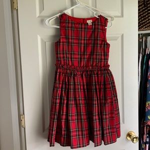 Crewcuts size 10 tartan dress